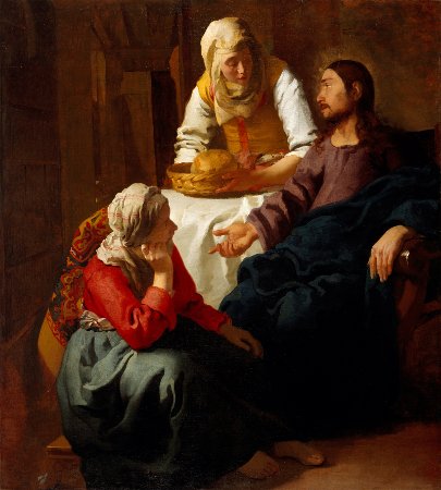 2. Christus in het huis van Martha en Maria ca. 1654 1655