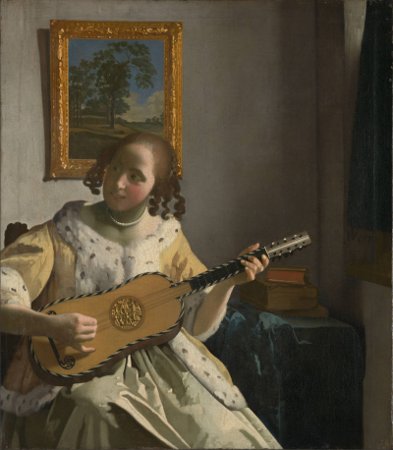31. De gitaarspeelster ca. 1670 1672