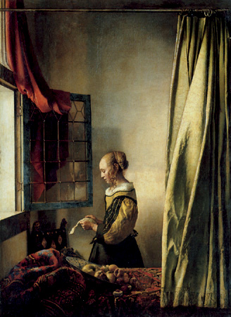5. Brieflezend meisje bij het Venster ca. 1657 1659