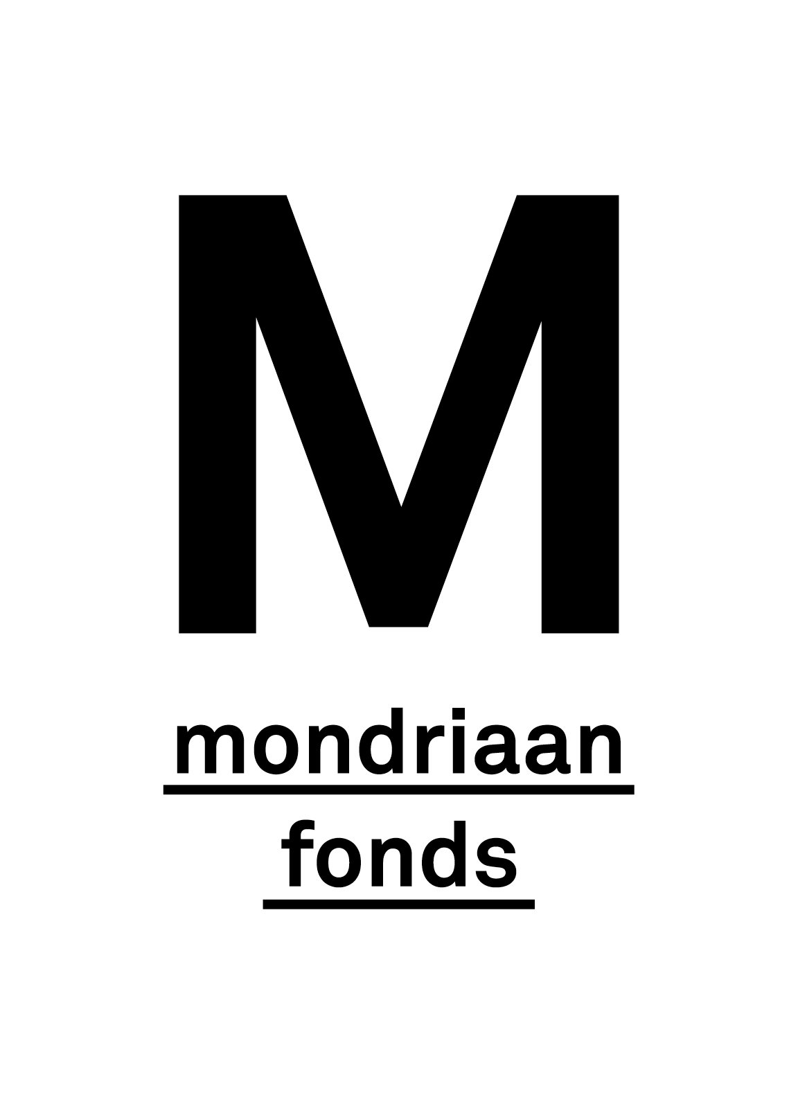 Logo Mondriaan FondsNL web zwart